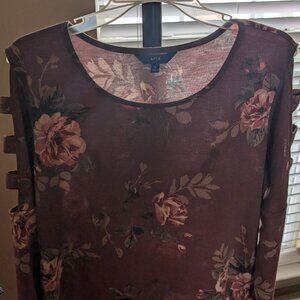 Apt. 9 Long Slit Sleeve Top XL